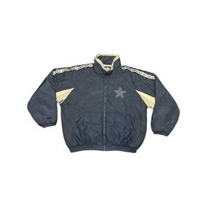 Vintage Dallas Cowboys Game Day Puffer Jacket NFL Size XXL